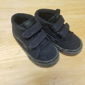 Size 5 Vans Sk8 Black/Camo